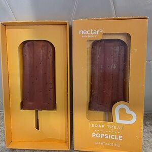 Nectar Bath Treats Popsicle Soap Watermelon Set Of 2
